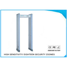 Public Place Walk Through Metal Detector Universal Visual Alarm Security Gate